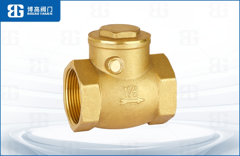 黃銅卧(wò)式止回閥(fa)