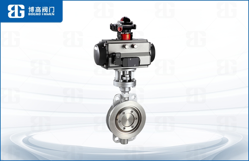 氣(qì)動硬密封對(dui)夾蝶閥